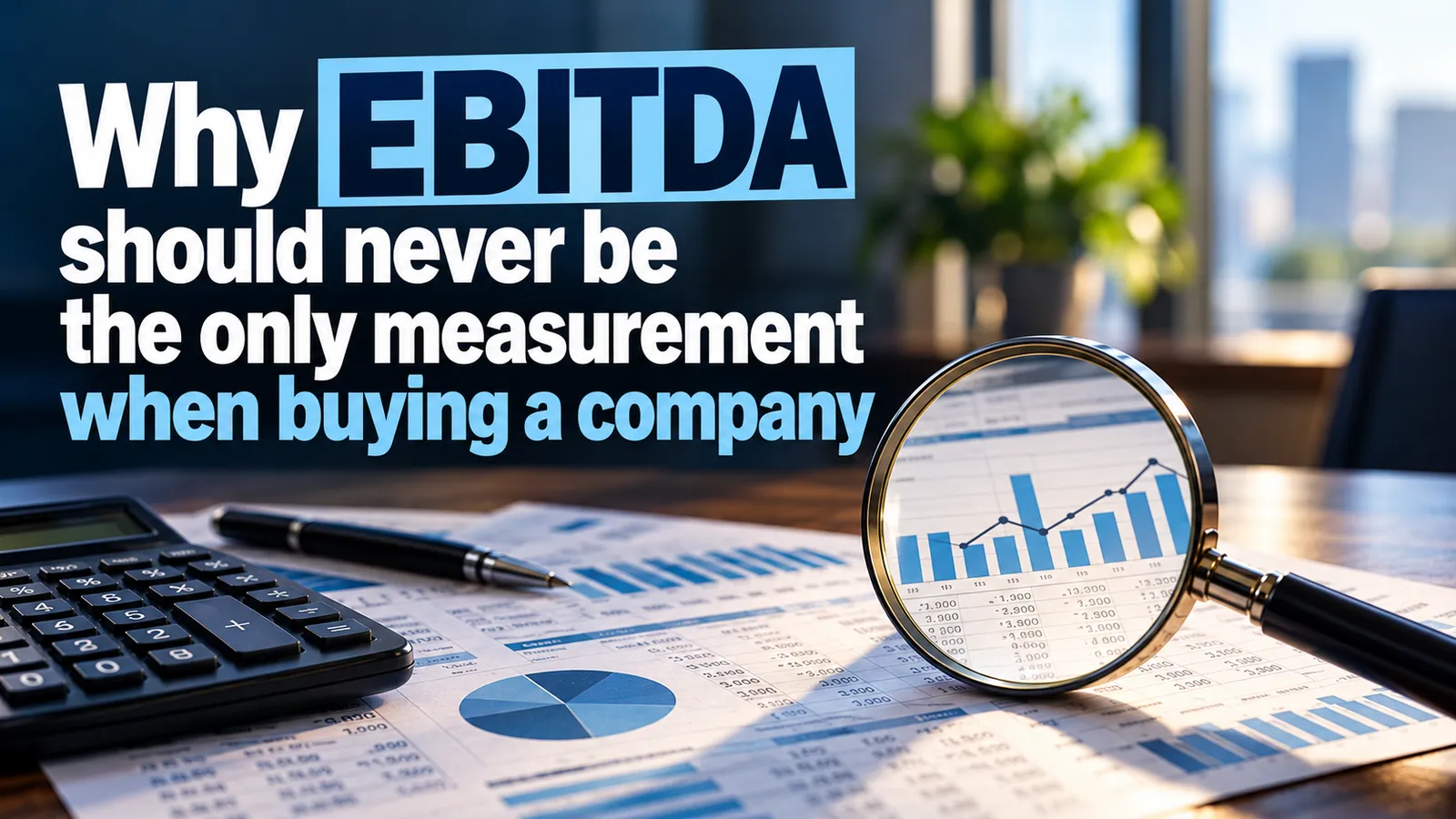 Why EBITDA should never be the only measurement when buying a company